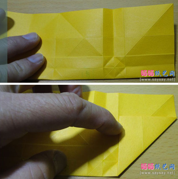 蛇恋花蛇年红包手工折纸实拍教程