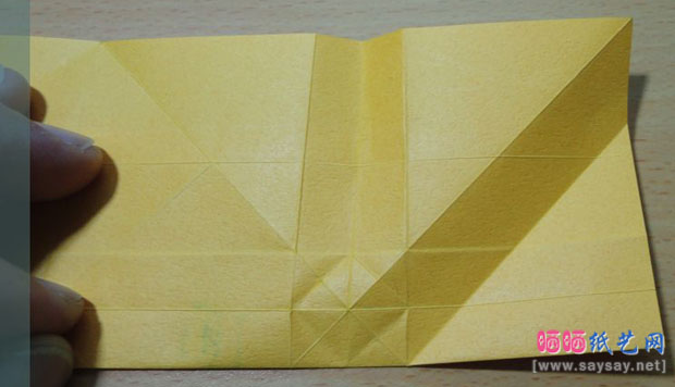 蛇恋花蛇年红包手工折纸实拍教程