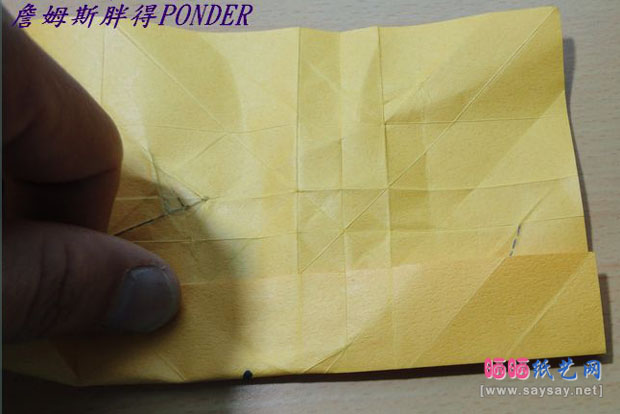 蛇恋花蛇年红包手工折纸实拍教程