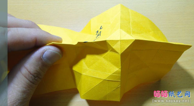 蛇恋花蛇年红包手工折纸实拍教程