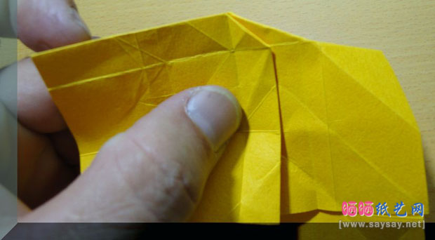 蛇恋花蛇年红包手工折纸实拍教程