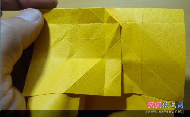 蛇恋花蛇年红包手工折纸实拍教程