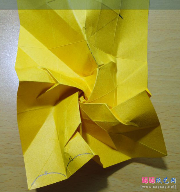 蛇恋花蛇年红包手工折纸实拍教程