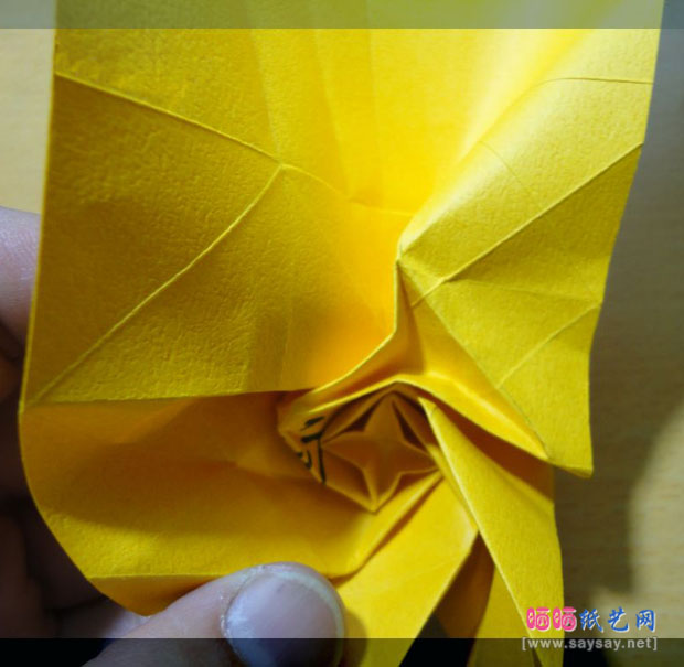 蛇恋花蛇年红包手工折纸实拍教程