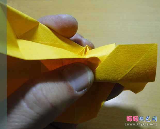 蛇恋花蛇年红包手工折纸实拍教程