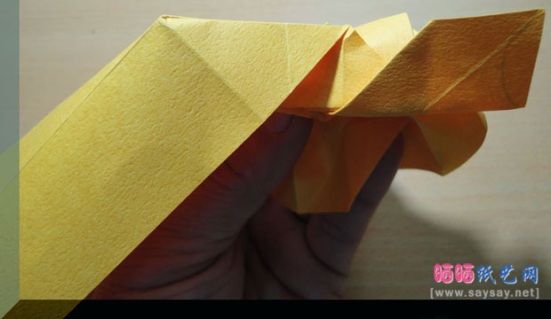 蛇恋花蛇年红包手工折纸实拍教程