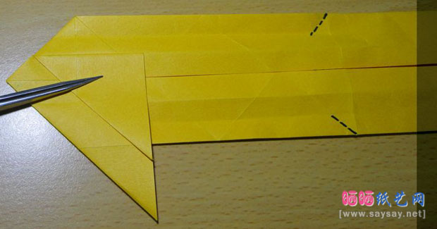 蛇恋花蛇年红包手工折纸实拍教程