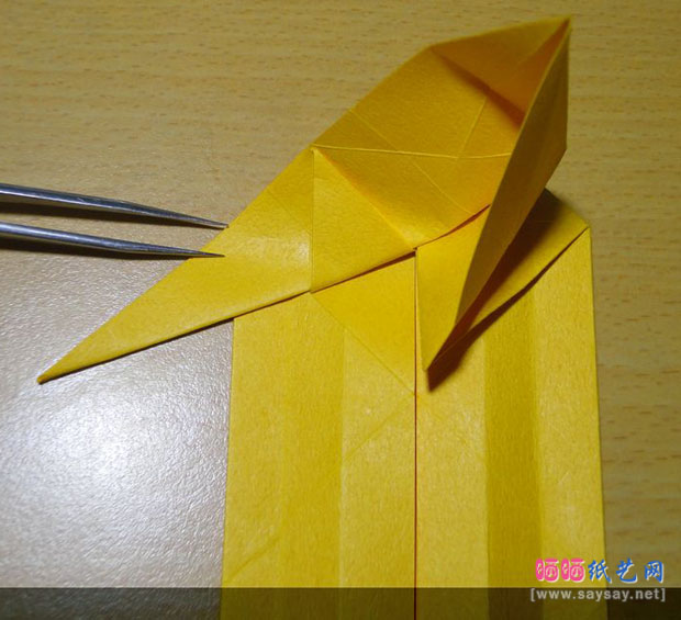 蛇恋花蛇年红包手工折纸实拍教程