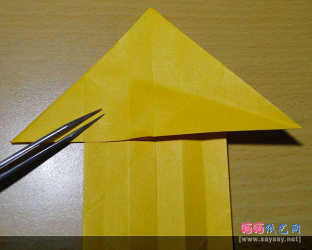 蛇恋花蛇年红包手工折纸实拍教程