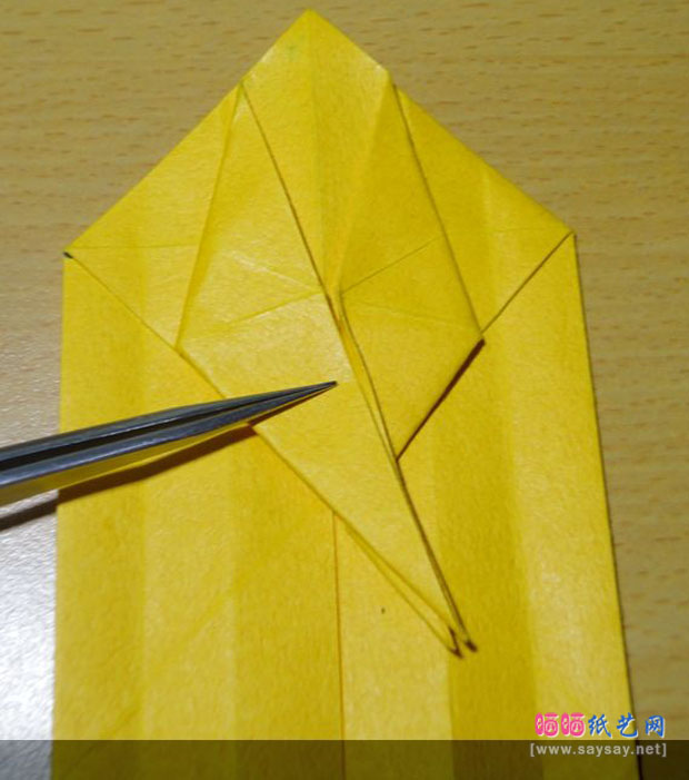 蛇恋花蛇年红包手工折纸实拍教程