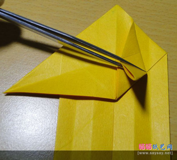 蛇恋花蛇年红包手工折纸实拍教程