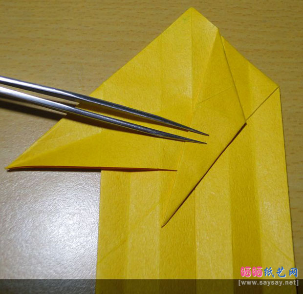 蛇恋花蛇年红包手工折纸实拍教程