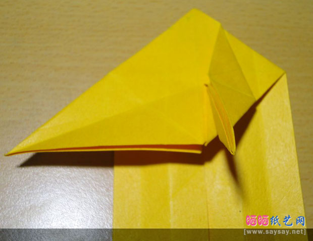 蛇恋花蛇年红包手工折纸实拍教程