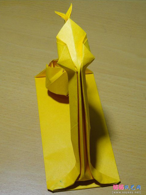 蛇恋花蛇年红包手工折纸实拍教程