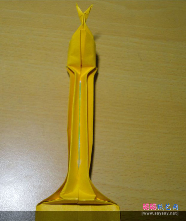 蛇恋花蛇年红包手工折纸实拍教程