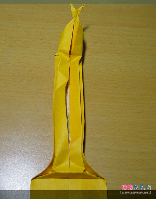 蛇恋花蛇年红包手工折纸实拍教程