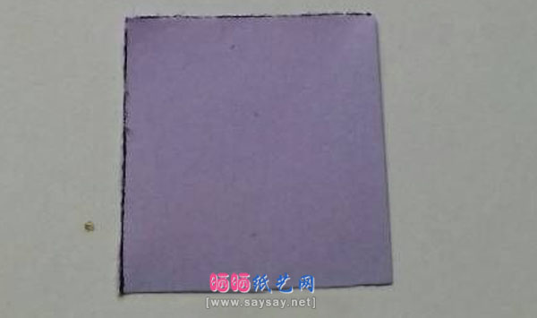 组合折纸教程之如何折纸精致花球 第5步