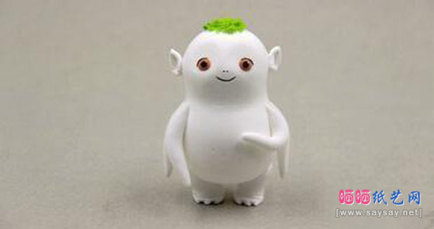 捉妖记里的小妖王胡巴橡皮泥制作图文教程