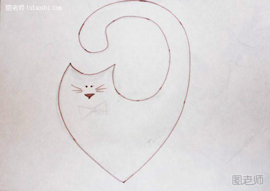 七夕秀恩爱法定 可爱布艺猫咪公仔制作图文教程