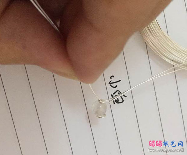 漂亮的银丝小尾戒的制作方法教程 漂亮的银丝小尾戒的制作方法教程