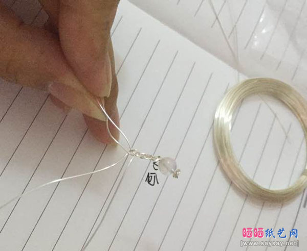 漂亮的银丝小尾戒的制作方法教程 漂亮的银丝小尾戒的制作方法教程