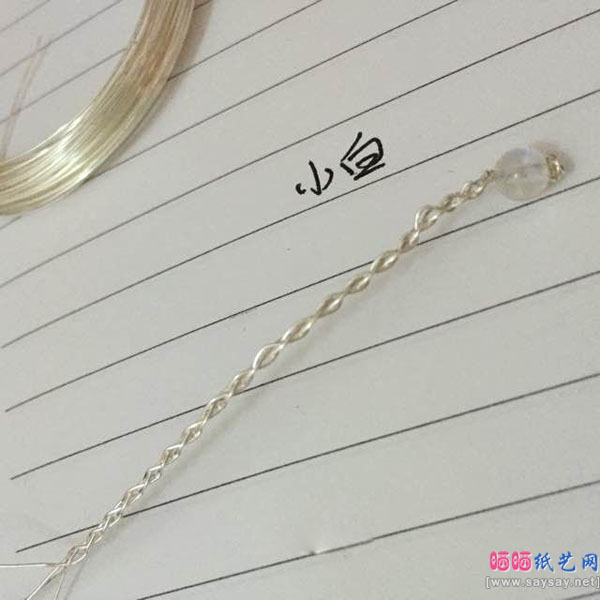 漂亮的银丝小尾戒的制作方法教程 漂亮的银丝小尾戒的制作方法教程