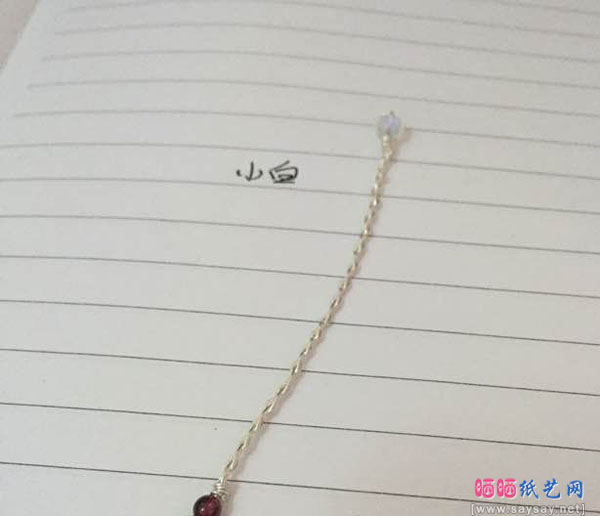 漂亮的银丝小尾戒的制作方法教程 漂亮的银丝小尾戒的制作方法教程