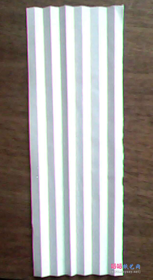 实拍折纸教程 仙剑奇侠三里的镇妖剑折纸方法