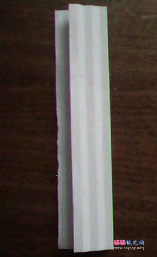 实拍折纸教程 仙剑奇侠三里的镇妖剑折纸方法