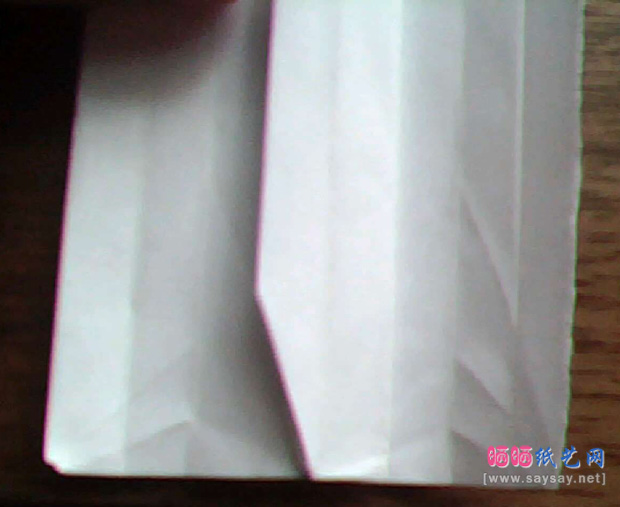 实拍折纸教程 仙剑奇侠三里的镇妖剑折纸方法