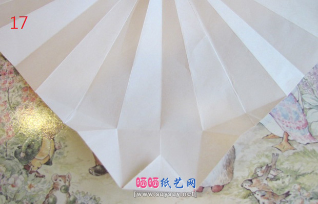 折纸侦探之大丽花手工折纸实拍教程