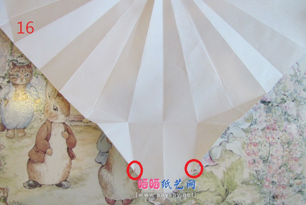 折纸侦探之大丽花手工折纸实拍教程