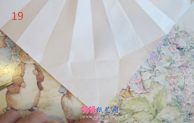 折纸侦探之大丽花手工折纸实拍教程