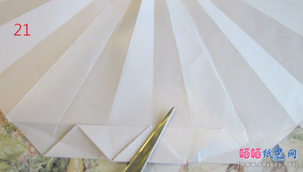 折纸侦探之大丽花手工折纸实拍教程