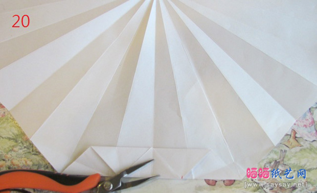 折纸侦探之大丽花手工折纸实拍教程