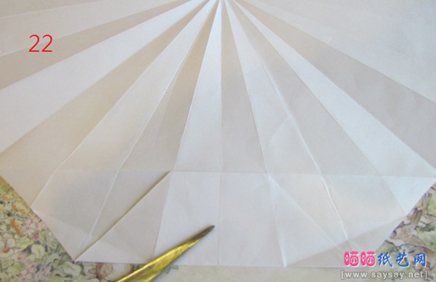 折纸侦探之大丽花手工折纸实拍教程