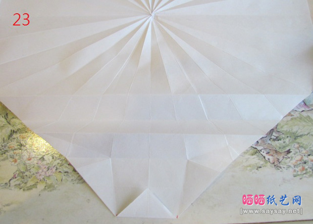 折纸侦探之大丽花手工折纸实拍教程