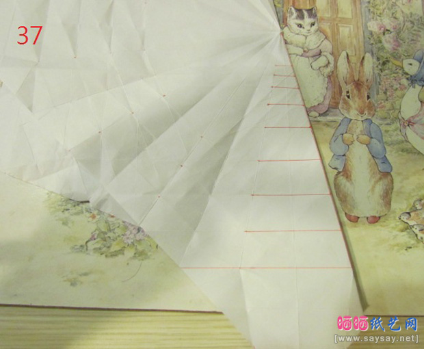 折纸侦探之大丽花手工折纸实拍教程