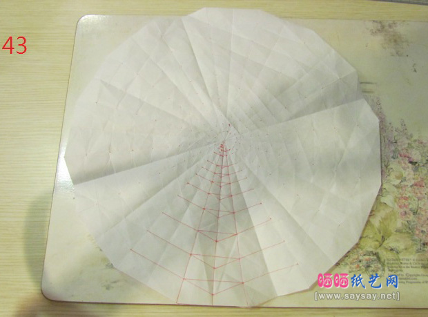 折纸侦探之大丽花手工折纸实拍教程