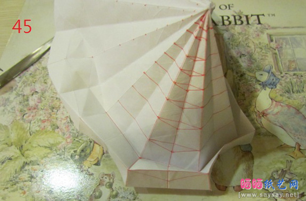 折纸侦探之大丽花手工折纸实拍教程