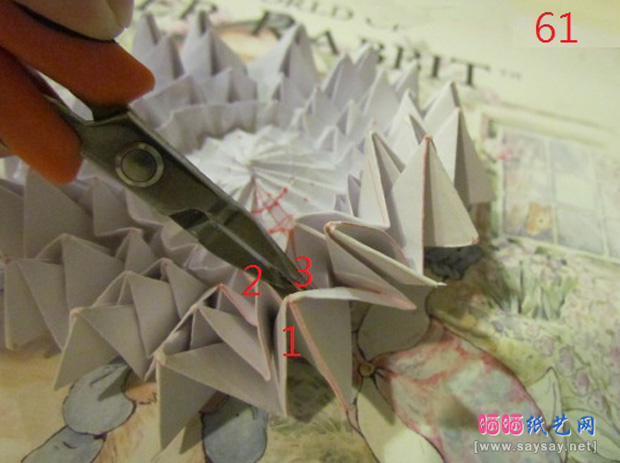 折纸侦探之大丽花手工折纸实拍教程