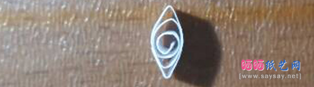 七夕祝福衍纸画制作方法 第5步