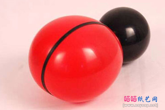 长气球DIY可爱的七星螵虫制作图片教程