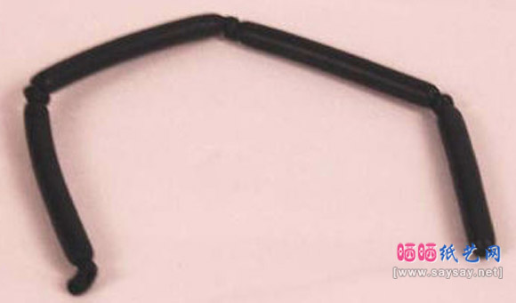 长气球DIY可爱的七星螵虫制作图片教程