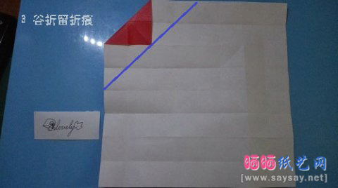 精致圣诞节折纸蝴蝶结铃铛折纸实拍教程