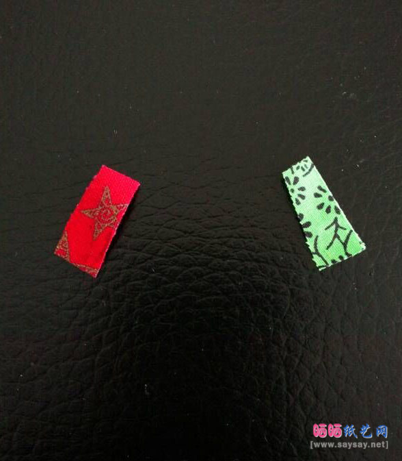 布艺鱼形杯垫的制作方法教程