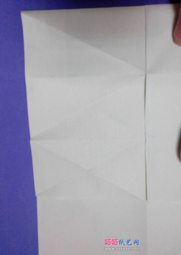 简易花瓣盖六角盒子折纸图文教程 第16步