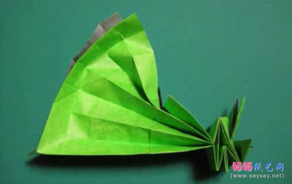 minecraft里在的怪物古力怕折纸教程