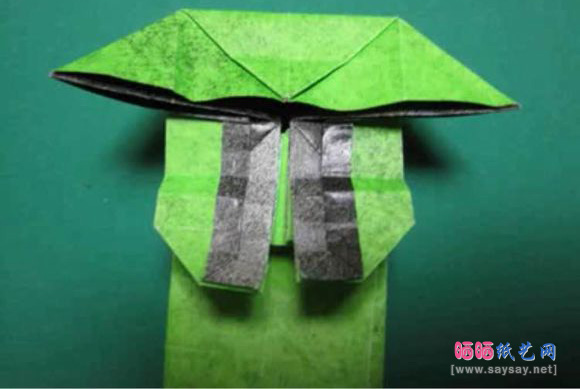 minecraft里在的怪物古力怕折纸教程