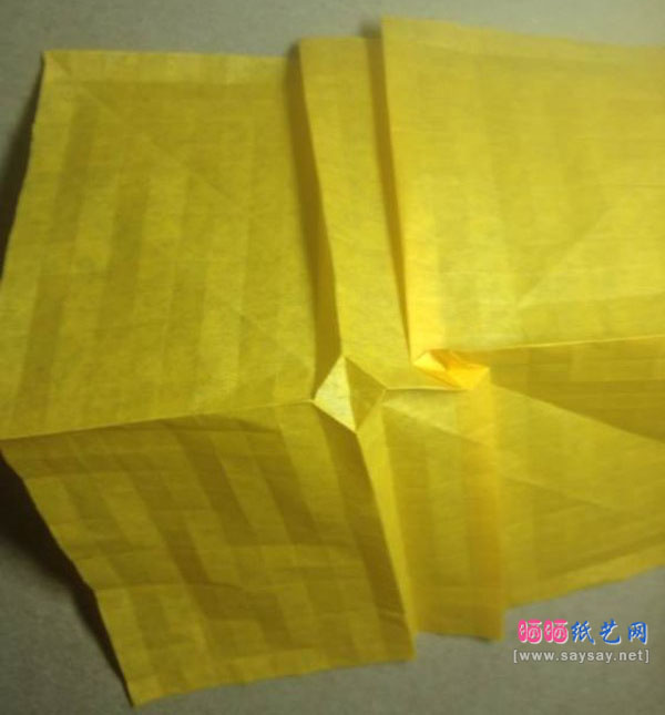 正方形迷宫折纸图片教程图片步骤6